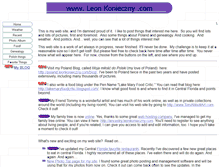 Tablet Screenshot of leonkonieczny.com